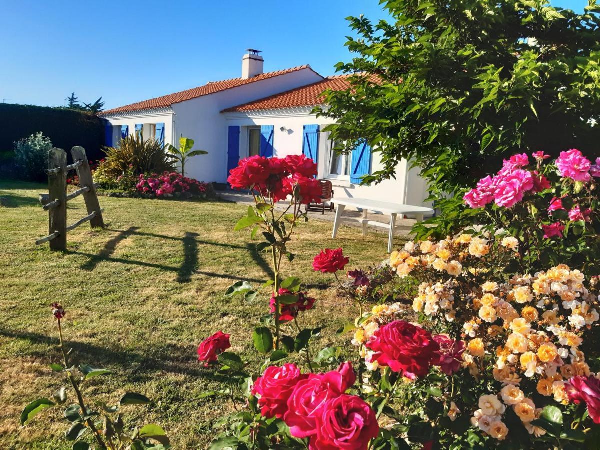 Maison Recente Avec Jardin, 4 Chambres, Proche Mer Et Commerces A Bouin - Fr-1-426-129 Εξωτερικό φωτογραφία